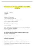 NURS 3100 Final Exam Questions with Verified Answers &lpar;100&percnt; &NewLine;CORRECT&rpar; 