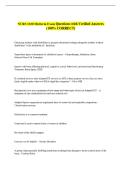NURS 3100 Midterm Exam Questions with Verified Answers &NewLine;&lpar;100&percnt; CORRECT&rpar; 