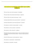 NURS 3100 Final Exam Questions with Verified Answers &lpar;100&percnt; &NewLine;CORRECT&rpar;