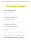 NURS 3100 HNNMPTL&lpar; Head&sol;Neck&sol;Nose&sol;Mouth&sol;Pharynx&sol;Thyroid&sol;Lymph Nodes&rpar; Exam &NewLine;Questions with Verified Answers &lpar;100&percnt; CORRECT&rpar; 