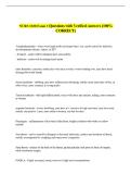 NURS 3100 Exam 3 Questions with Verified Answers &lpar;100&percnt; &NewLine;CORRECT&rpar;