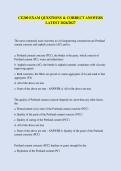 CE200 EXAM QUESTIONS & CORRECT ANSWERS LATEST 2026&sol;2027 