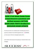 CAIB EXAM COMPLETE PACKAGE DEAL