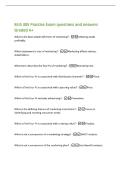 BUS 305 Practice Exam questions and answers&NewLine;Graded A&plus;