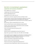 BUS 120- ch 5 &lpar;marketing to organizations&rpar;&NewLine;questions and answers Graded A&plus;
