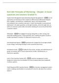 BUS 105 Principles of Marketing - Chapter 15 Exam&NewLine;questions and answers Graded A&plus;