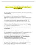 NURS 3100 - Module 30 Test Questions with Verified Answers &NewLine;&lpar;100&percnt; CORRECT&rpar;