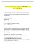 NURS 3100 - Module 28 Exam Questions with Verified Answers &NewLine;&lpar;100&percnt; CORRECT&rpar; 