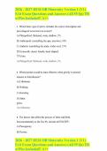 HESI OB Maternity Version 1 &lpar;V1&rpar; Exit Exam Questions and Answers &lpar;All 55 Qs&rpar; TB wPics Included 