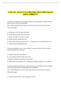 NURS 3100 - Module 19 Exam Questions with Verified Answers &NewLine;&lpar;100&percnt; CORRECT&rpar; 