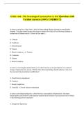 NURS 3100 - The Neurological System &lpar;Part 2&rpar; Test Questions with &NewLine;Verified Answers &lpar;100&percnt; CORRECT&rpar; 