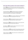 BUS LAW-FINAL questions and answers Graded A&plus;