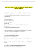 NURS 3100 - Module 17 Exam Questions with Verified Answers &NewLine;&lpar;100&percnt; CORRECT&rpar;