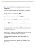BUS Law &lpar;Ch 4&comma;2&comma;10&rpar; Exam questions and answers&NewLine;Graded A&plus;