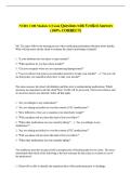 NURS 3100 Module 6 Exam Questions with Verified Answers &NewLine;&lpar;100&percnt; CORRECT&rpar; 