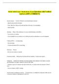 NURS 3100 Exam 2 Medications Exam Questions with Verified &NewLine;Answers &lpar;100&percnt; CORRECT&rpar;