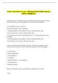 NURS 3100 Module 12 Exam - Questions with Verified Answers &NewLine;&lpar;100&percnt; CORRECT&rpar; 