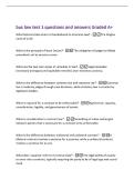 bus law test 1 questions and answers Graded A&plus;