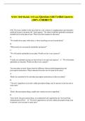 NURS 3100 Module 10 Exam Questions with Verified Answers &NewLine;&lpar;100&percnt; CORRECT&rpar; 