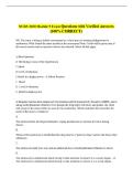 NURS 3100 Module 9 Exam Questions with Verified Answers &NewLine;&lpar;100&percnt; CORRECT&rpar; 