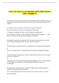 NURS 3100 Module 8 Exam Questions with Verified Answers &NewLine;&lpar;100&percnt; CORRECT&rpar; 