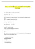NRSG 3100 Exam &num;6 Questions with Verified Answers &lpar;100&percnt; &NewLine;CORRECT&rpar; 