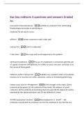 Bus law midterm 3 questions and answers Graded&NewLine;A&plus;