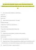 NSG 3600 EXAM 2 PEDIATRIC NURSING GALEN COLLEGE OF NURSING &vert;150 COMPLETE QUESTIONS WITH EXPERT SOLUTIONS &vert; 2026 LATEST UPDATED &vert; GET A&plus;