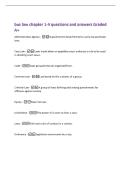 bus law chapter 1-4 questions and answers Graded&NewLine;A&plus;