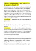 CDCES Final Review Exam Questions & Answers &lpar;Grade A&plus;&rpar;&period;docx&NewLine;&NewLine;