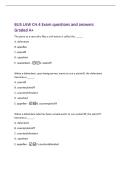 BUS LAW CH&period;4 Exam questions and answers&NewLine;Graded A&plus;