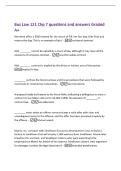 Bus Law 121 Chp 7 questions and answers Graded&NewLine;A&plus;