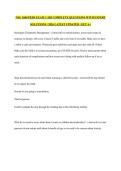 NSG 3600 PEDS EXAM 3 &vert;185 COMPLETE QUESTIONS WITH EXPERT SOLUTIONS &vert; 2026 LATEST UPDATED &vert; GET A&plus;