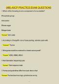 MB ASCP Practice Exam Questions & Answers 2025&sol;2026 &vert; Molecular Biology Certification Study Guide &vert; Practice Test & Review &vert; Verified A&plus;
