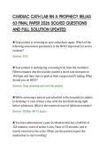 CARDIAC CATH LAB RN A PROPHECY RELIAS&NewLine;63 FINAL PAPER 2026 SOLVED QUESTIONS&NewLine;AND FULL SOLUTION UPDATED&NewLine;