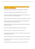 2026&sol;2027 Surgical Prep & Assisting with 100&percnt; Correct&NewLine;Answers &vert; Latest Rated A&plus;