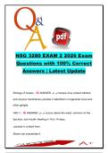 NSG 3280 Exam 2 2026 &ndash; Dermatologic Disorders&comma; Infectious Diseases&comma; and Asthma Nursing Exam Review