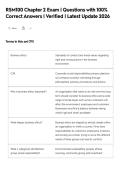 RSM100 Chapter 2 Exam &vert; Questions with 100&percnt;&NewLine;Correct Answers &vert; Verified &vert; Latest Update 2026