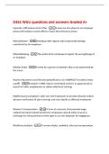 D352 WGU questions and answers Graded A&plus;