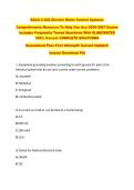 SACA C-202 Electric Motor Control Systems &NewLine;Comprehensive Resource To Help You Ace 2026-2027 Exams &NewLine;Includes Frequently Tested Questions With ELABORATED &NewLine;100&percnt; Correct COMPLETE SOLUTIONS &NewLine;Guaranteed Pass First Attempt&excl;&excl; Current Update&excl;&excl; &NewLine;Instant Downlo