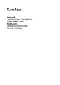 Assignment questions 