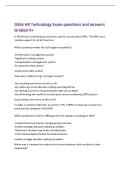 D356 HR Technology Exam questions and answers&NewLine;Graded A&plus;