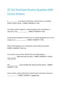 IST 101 Final Exam Practice Questions With Correct Answers&period;