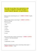 WGU D291 EXAM PRACTICE QUESTIONS AND&NewLine;ANSWERS &lpar;VERIFIED ANSWERS GRADED A&plus;&rpar;&NewLine;LATEST UPDATE 2026&sol;2027 &vert; GUARANTEED A&plus;&period;