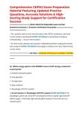 CEPSCI Practice Exam 2026 &vert; Latest Verified Questions & Answers with Premium Certification Prep Guide