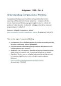 BTEC IT Level 3 Unit 4 Programming &ndash; Part A