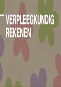 Uitleg medisch rekenen - Verpleegkunde