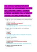FRA CERTIFIED CONDUCTOR EXAM &NewLine;&lpar;FEDERAL RAILROAD ADMINISTRATION&rpar; &NewLine;QUESTION AND CORRECT ANSWERS &NewLine;&lpar;VERIFIED ANSWERS&rpar; PLUS RATIONALES &NewLine;2026 Q&A INSTANT DOWNLOAD PDF 