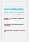 EUROPEAN WAX CENTER EXAM&vert;&vert; MOST RECENT &NewLine;EXAM 2026-2027 ACTUAL COMPLETE REAL EXAM &NewLine;QUESTIONS AND CORRECT ANSWERS &lpar;VERIFIED &NewLine;ANSWERS&rpar; ALREADY GRADED A&plus; &vert; GUARANTEED &NewLine;SUCCESS&excl;&excl; BRAND NEW EXAM&excl;&excl; JUST RELEASED&excl;&excl;  EUROPEAN WAX CENTER EXAM&vert;&vert; MOST RECENT &NewLine;EX