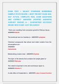 EXAM TEST 1 MILADY STANDARD BARBERING &NewLine;SAMPLE STATE BOARD &vert;&vert; MOST RECENT EXAM 2026&NewLine;2027 ACTUAL COMPLETE REAL EXAM QUESTIONS &NewLine;AND CORRECT ANSWERS &lpar;VERIFIED ANSWERS&rpar; &NewLine;ALREADY GRADED A&plus; &vert; GUARANTEED SUCCESS&excl;&excl; &NewLine;BRAND NEW EXAM&excl;&excl; JUST RELEASED&excl;&excl;   